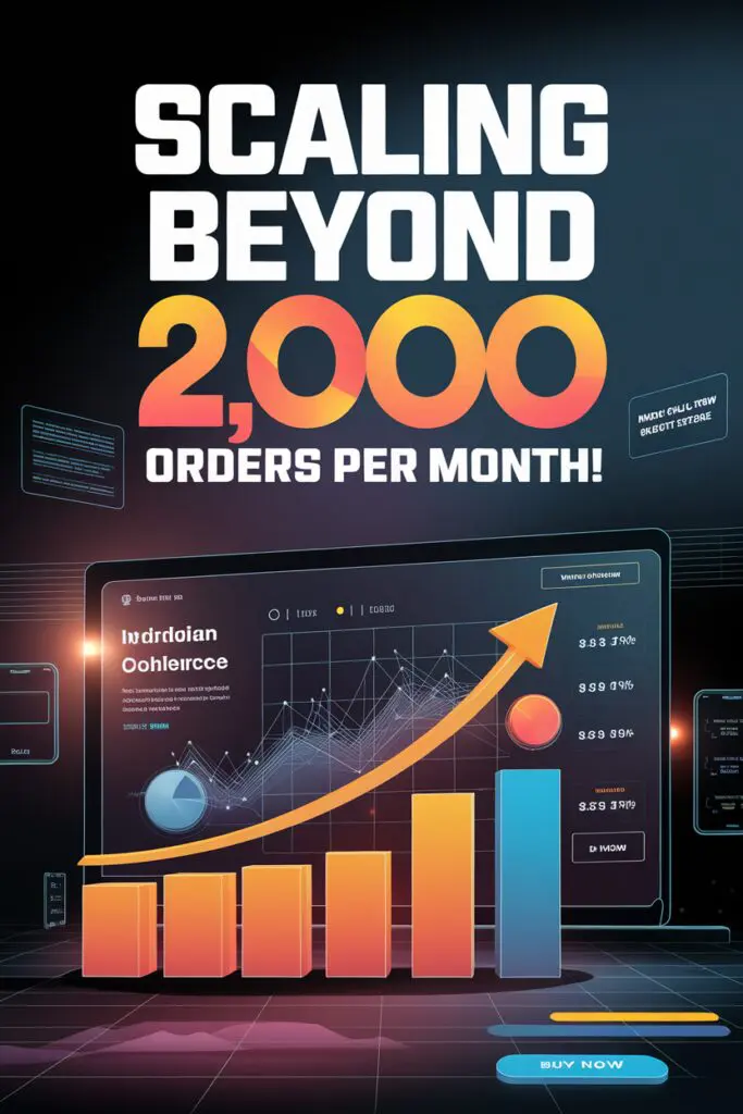 How to Scale Your E-commerce Website Beyond 2,000 Orders Per Month